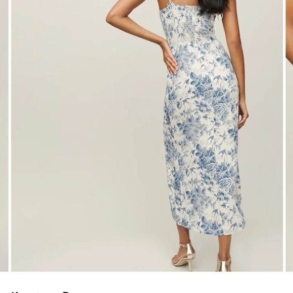 Reformation Kourtney Dress Size 8 - Picture 3 of 4